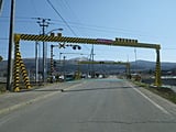 七飯・渡島大野間中須田道路踏切架線防護工新設