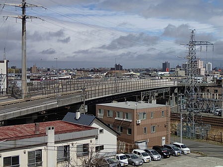 白石駅構内白石環状通Ｂｏ補修１