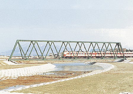 上磯町　新富町橋梁